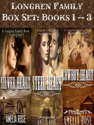 cover image of Longren Family Box Set 1 – 3 (Historical Cowboy Romance)
